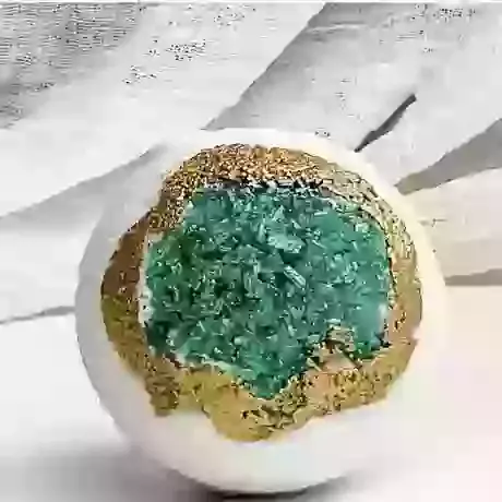Emerald Empowerment Crystal Bath Bomb